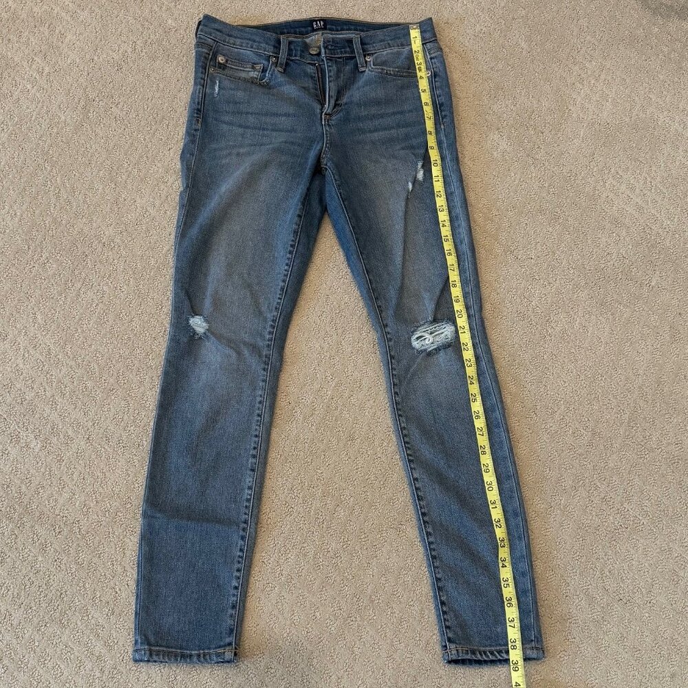 GAP Mid Rise Soft True Skinny Jeans Size 27